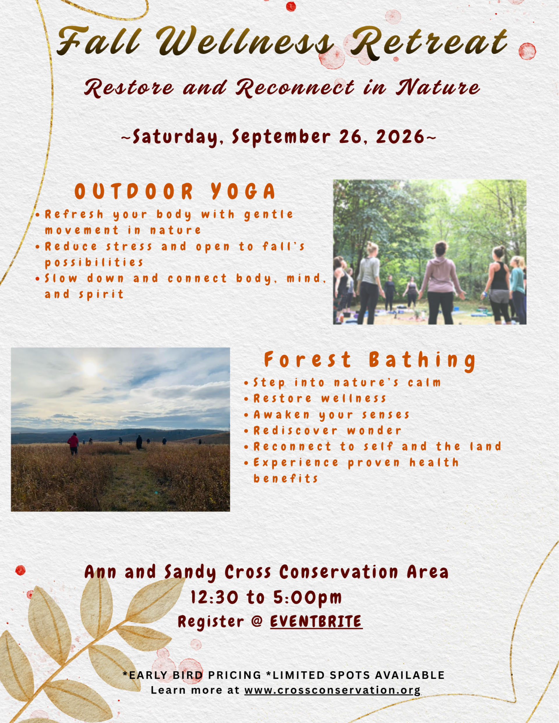 Fall Wellness Retreat